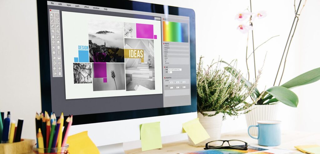 Graphic design studio
